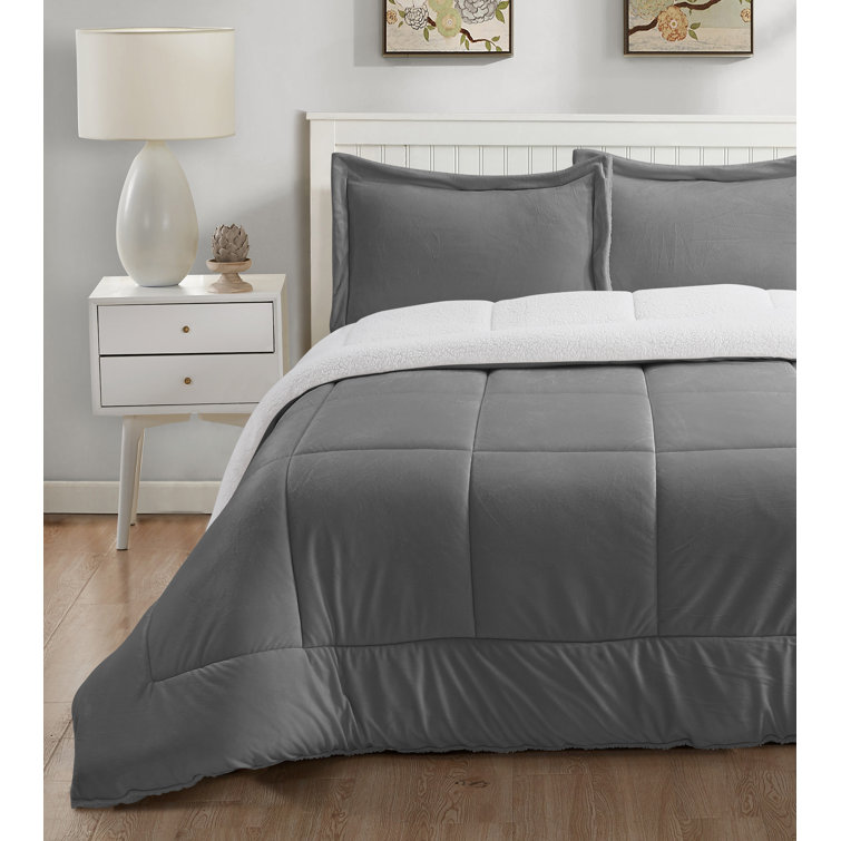 Micro mink comforter online set